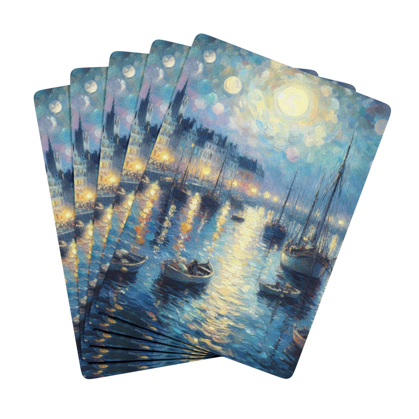 "Boat Dinner" Poker Cards