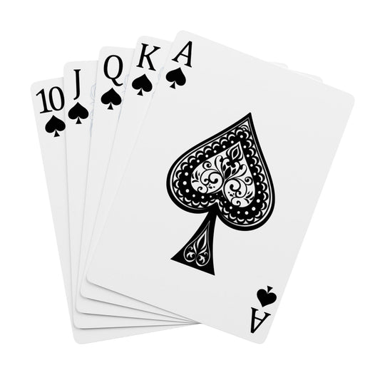 "Multi Flowers" Poker Cards